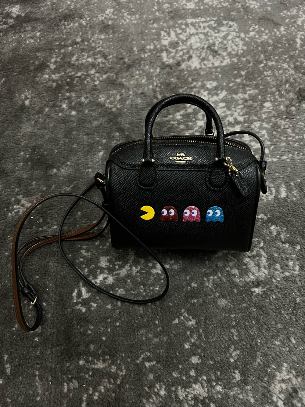 Coach mini Pac-Man purse